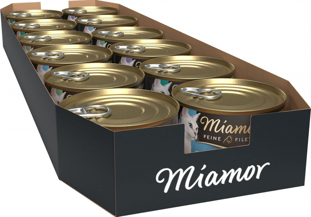Miamor Feine Filets v želé variace chutí 12 x 185 g