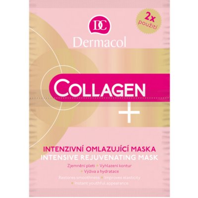 Dermacol Collagen pleťová maska proti vráskám 2 x 8 g – Hledejceny.cz