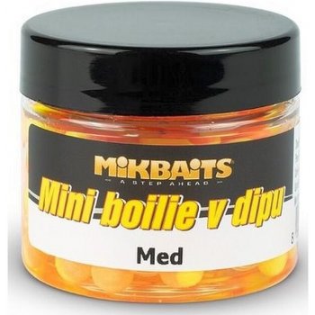 Mikbaits Mini boilies v Dipu 50ml 6-8mm Med