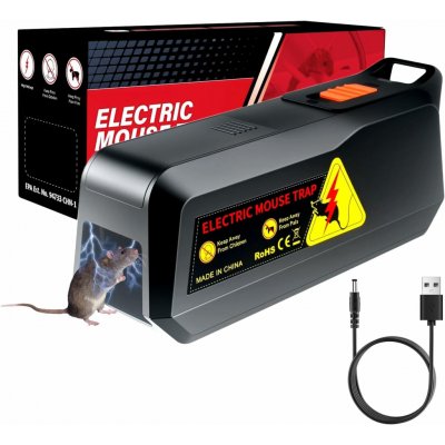 eVatmaster Elektrická past myši silné napětí CARE25 černá – Hledejceny.cz