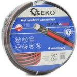Geko čtyřvrstvá zesílená Black&Red 1/2“ 50 m G73694 – Hledejceny.cz