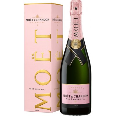 Moët & Chandon LVMH Moët Hennessy Louis Vuitton Rosé Imperial 12% 0,75 l