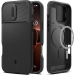 Spigen Optik Armor MagSafe iPhone 16 Pro black – Zboží Živě