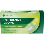 CETIRIZINE LIVSANE 10MG TBL FLM 30 – Hledejceny.cz