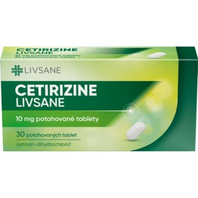 CETIRIZINE LIVSANE 10MG TBL FLM 30 – Hledejceny.cz