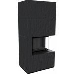 Kratki Floki Box 8 K W Naturali Ardesia Nero a Spacco pravý