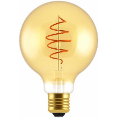 Nordlux LED žárovka Spiral Deco Globe 4,9W E27 2000K zlatá – Zboží Živě