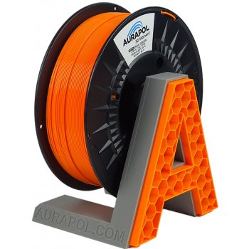 Aurapol PLA Jasně Oranžová 1 kg 1,75 mm