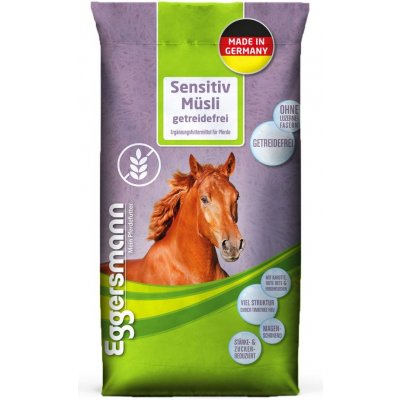Eggersmann Sensitiv Müsli bez obilovin 15 kg – Sleviste.cz