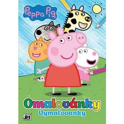 Omalovánky A4 Prasátko Peppa – Zboží Mobilmania