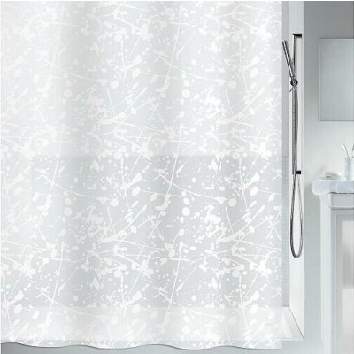 Spirella BANG motiv abstraktní bílý 180 x 200 cm – Zboží Dáma