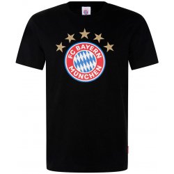 Fan shop tričko BAYERN MNICHOV Logo black