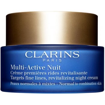 Clarins Multi-Active (Revitalizing Night Cream) revitalizační noční krém proti jemným vráskám pro normální a smíšenou pleť 50 ml