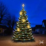 DECOLED LED světelná sada na vánoční stromy vysoké 6-8 m teplá bílá s Flash dekory EFD02W – Hledejceny.cz