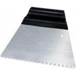 Stěrka nerez na lepidla, zuby, 6 mm, 180 mm, trojúhelník – Zboží Mobilmania