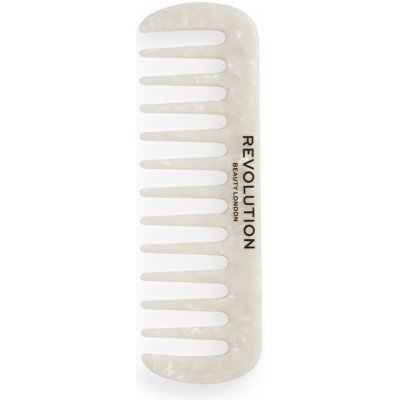 Revolution Haircare Natural Curl Wide Tooth Comb hřeben pro vlnité a kudrnaté vlasy White – Zboží Dáma
