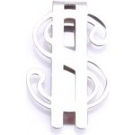 Spona na peníze Stříbrná Dollar – Zboží Dáma