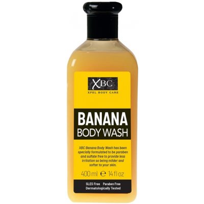 Xpel Banana Body Wash zjemňující sprchový gel s banánovou vůní 400 ml