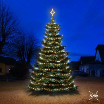 DECOLED LED světelná sada na vánoční stromy vysoké 6-8 m teplá bílá s Flash – Hledejceny.cz