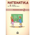 Matematika pro 5. ročník základní školy - Pracovní sešit 2 - I. Vacková – Hledejceny.cz