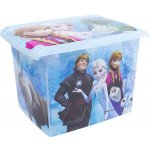 OKT Fashion Plastový box Frozen 20 l 39 x 29 x 27 cm průhledná