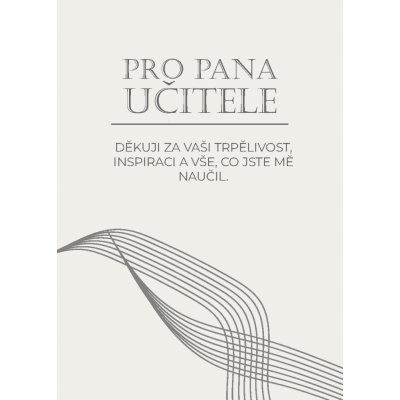Přání pro pana učitele – Zbozi.Blesk.cz