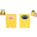 Teddies Myška v sýru mačkací antistresová 2 barvy v sáčku 20ks v boxu – Hledejceny.cz
