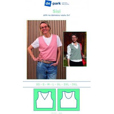 de-park Papírový střih - Sisi vel. XS-XXXL – Hledejceny.cz