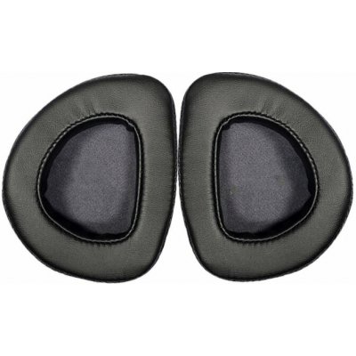 Náhradní Náušníky pro Asus ROG Delta, Delta S, Paměťová pěna + PU kůže, Černé, 1 pár – Zboží Živě