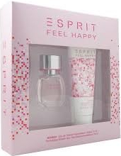Esprit Feel Happy For Women EDT 15 ml + sprchový gel 75 ml dárková sada