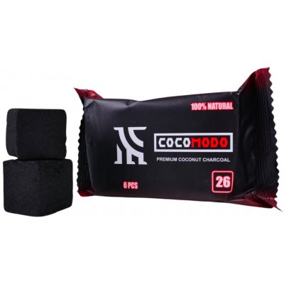 Cocomodo 26 mm kokosové uhlíky 6 ks – Zboží Dáma