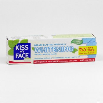 Kiss My Face Corp. zubní pasta Whitening 127,6 g