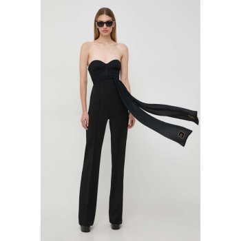 Elisabetta Franchi černý cold shoulder TU02337E2