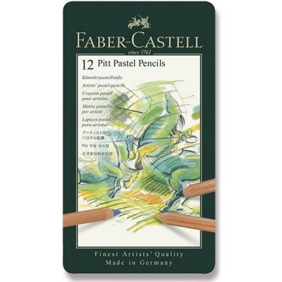Faber-Castell Sada uměleckých pastelů v krabičce 12 ks – Sleviste.cz