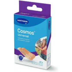 Cosmos Universal pružná voděodolná náplast 2 velikosti 20 ks