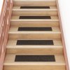 Schody zahrada-XL Samolepící nášlapy na schody obdélník 15 ks 76x20cm tmavě hnědé