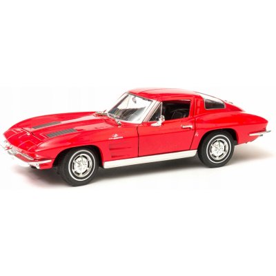 Welly Chevrolet Corvette 1963 24073 červená 1:24 – Zbozi.Blesk.cz