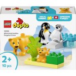 LEGO® DUPLO® 10442 Rodinky divokých zvířat: Tučňáci a lvi – Zboží Živě