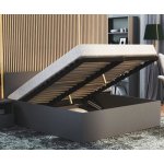 DobreSNY Panama se zvedacím dřevěným roštem šedá šedá – Sleviste.cz