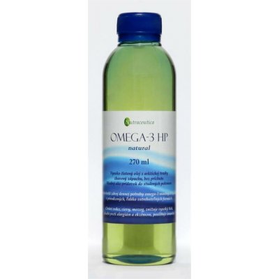 Nutraceutica OMEGA-3 HP Natural, Lemon, Orange 270 ml Natural – Hledejceny.cz