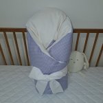 Pro útulný domov Povlak na péřovou zavinovačku Puntík fialkový – Zboží Dáma