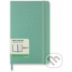 Moleskine A5 týdenní 2026-27 světle zelený – Sleviste.cz