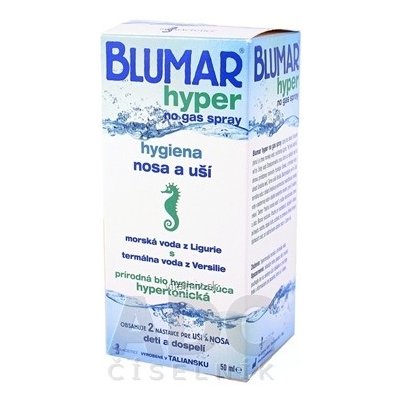 BLUMAR hyper hygiena nosu a uší, sprej 50 ml – Zboží Dáma