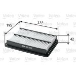 Vzduchový filtr VALEO 585388 – Hledejceny.cz