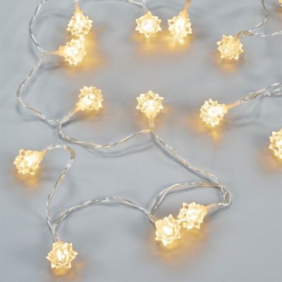 Nexos Sada osvětlení hvězdy 20 LED teplá bílá 3 ks – Hledejceny.cz