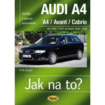 AUDI A4/Avant/Cabrio A4 11/00-11/07 A4 Avant 10/01-3/08 Jak – Zboží Mobilmania