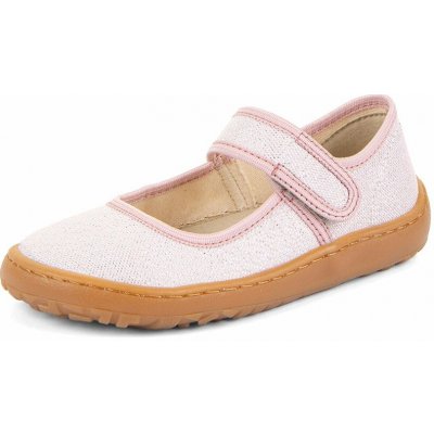 Froddo dívčí plátěné barefoot baleríny Canvas baletty pink shine – Zboží Dáma