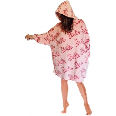 F&F 102 dámské župan ové pončo růžové – Zboží Dáma