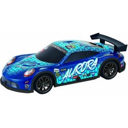 Alltoys Auto Aurora na setrvačník modré 1:20