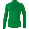 Dětské tričko Erima funkční triko pod dres se stojáčkem 21, dlouhý rukáv dětské zelená